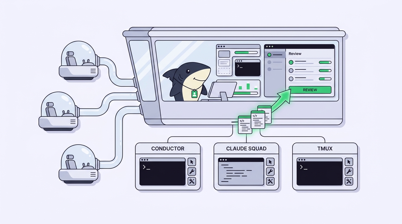 Claude Squad vs Conductor vs tmux: DIY Agent Setups