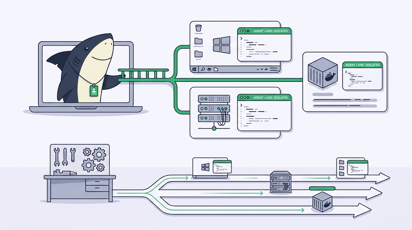 Sharkly vs. Conductor: Where Parallel Agents Run When the Team Grows