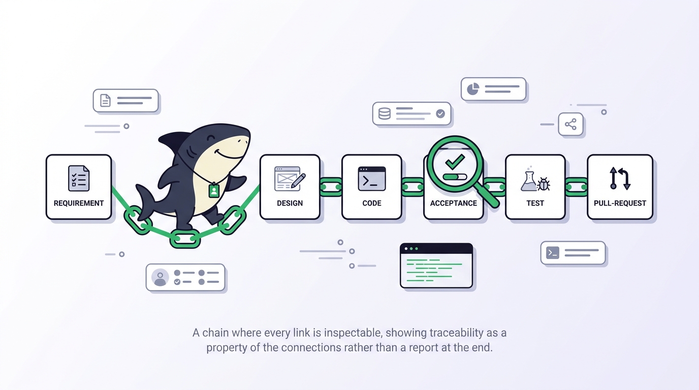 Requirements to Code: A Traceable AI Agent Workflow