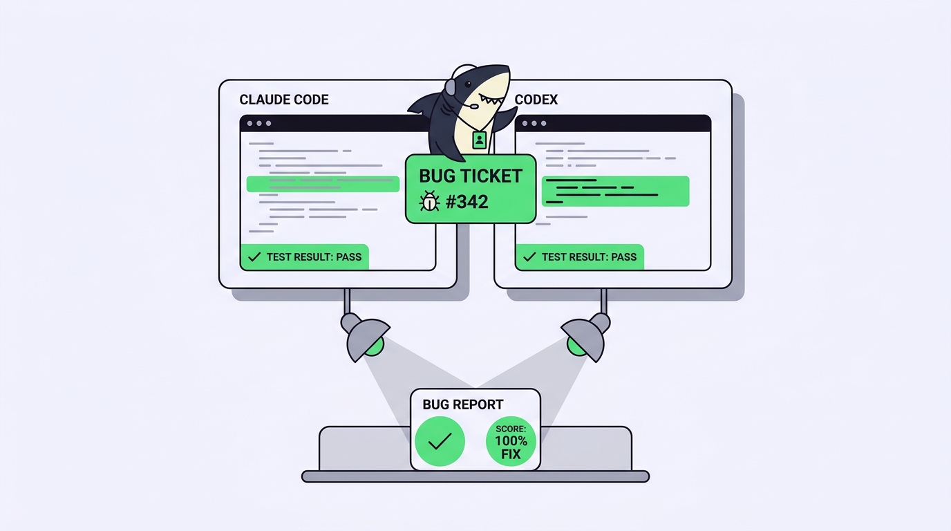Claude Code vs Codex on the same bug: an honest comparison method
