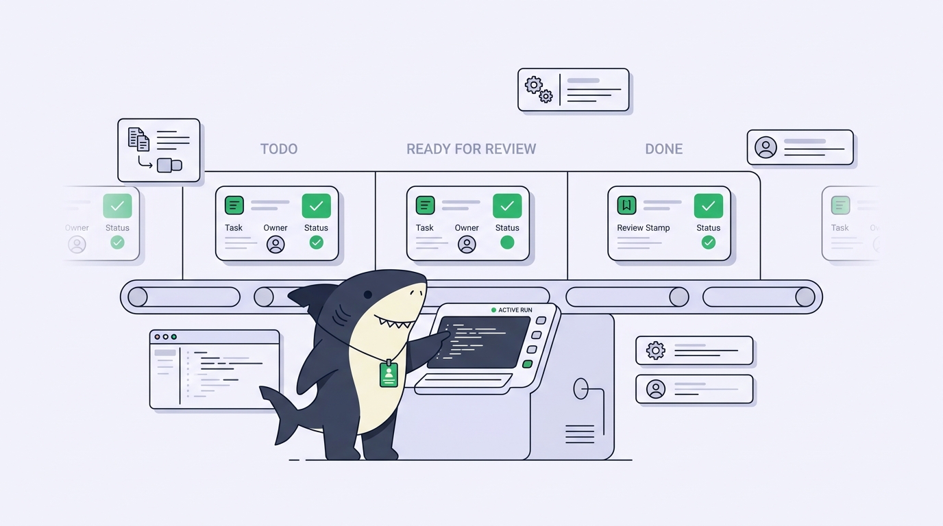 How Teams Share One Coding-Agent Workflow (Without a Slack Thread Per Run)