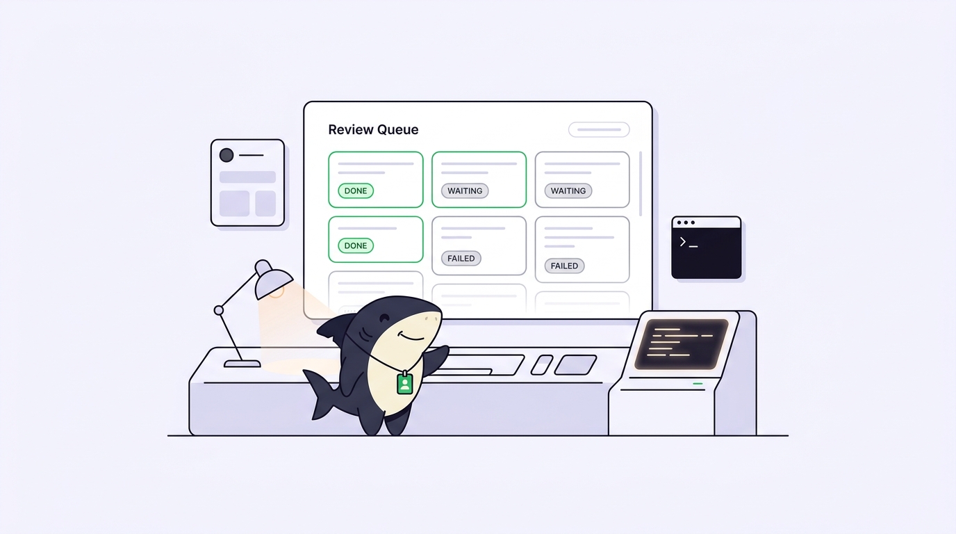 Coding Agents While You're Away: Unattended Runs and the Review Queue