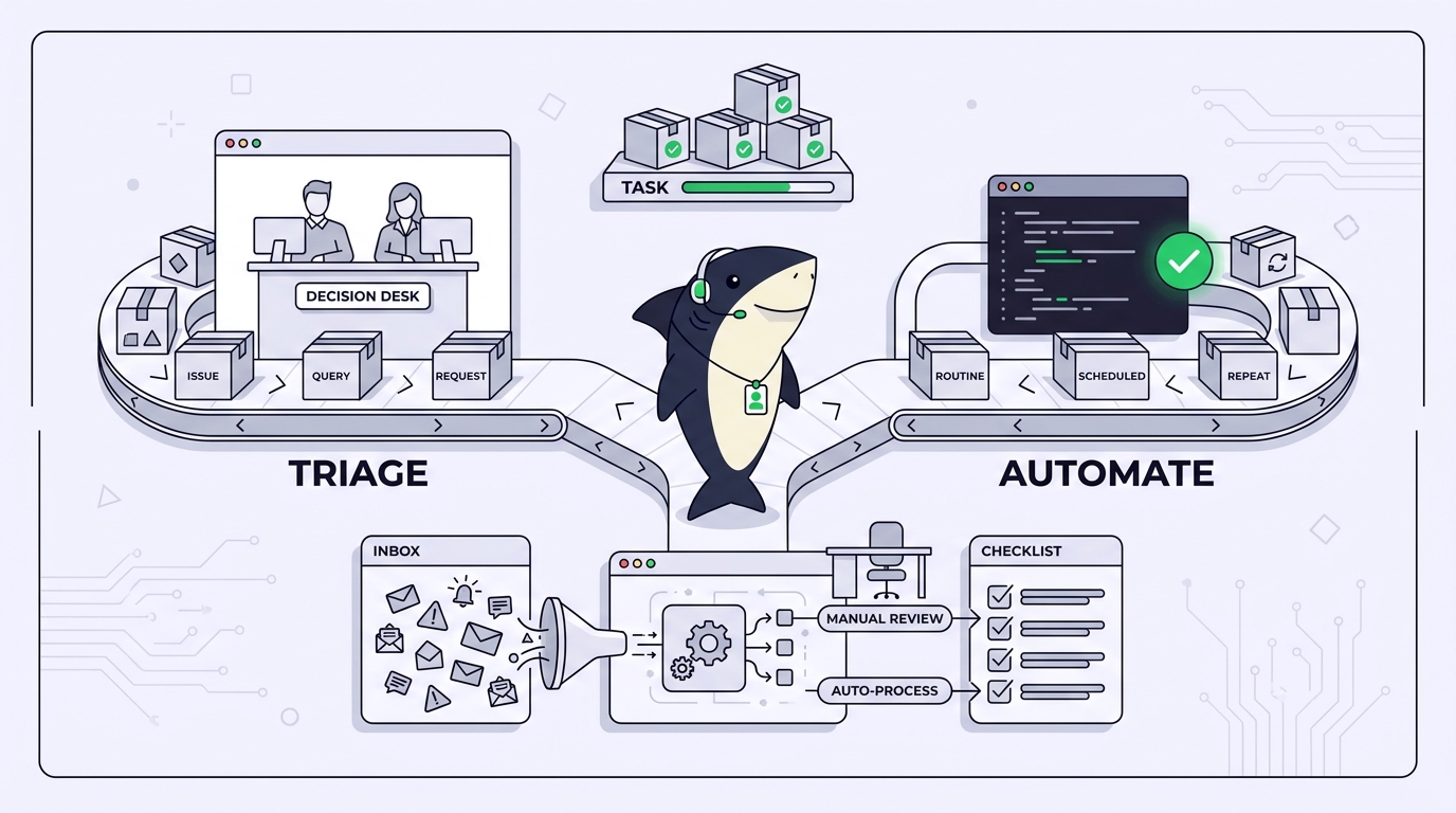 Operations Teams and AI Agents: Triage, Automate, Close the Loop